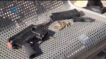 Improvised firearm (Photo: Israeli Police Spokesperson)